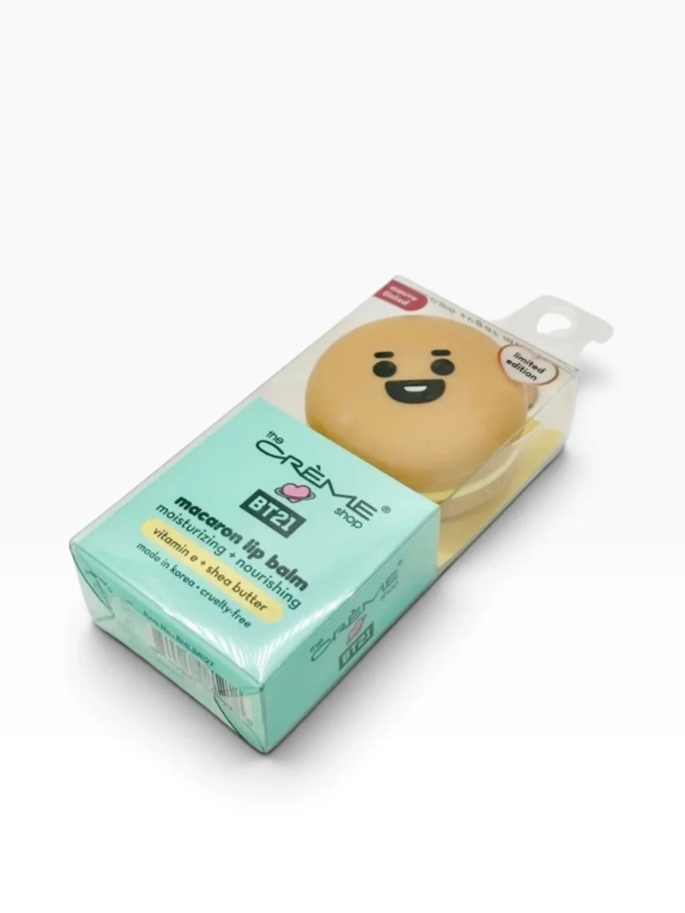 The Crème Shop Macaron Lip Balm Brown Sugar Milk Tea Limited Edition